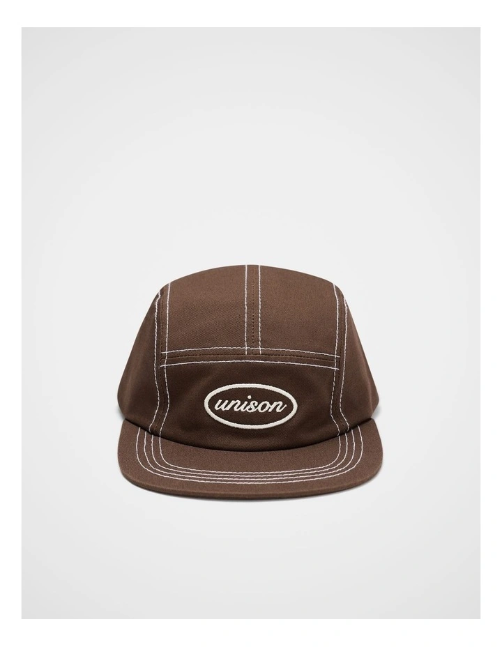 5 Panel Embroided Cap image 1