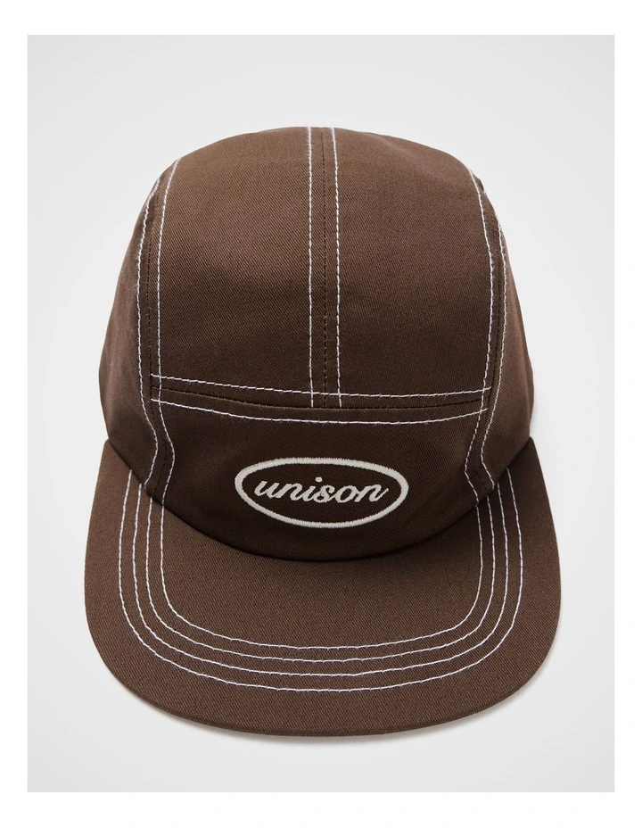 5 Panel Embroided Cap image 3