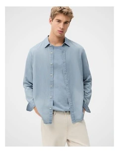 Avalon Indigo Dyed Regular Fit Shirt