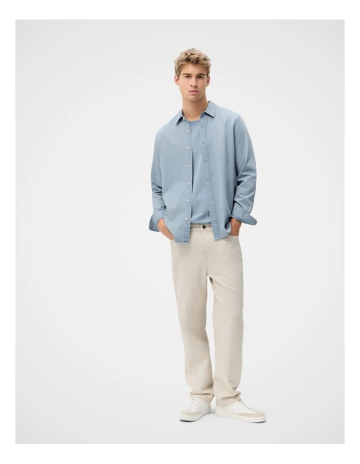 Avalon Indigo Dyed Regular Fit Shirt image 3