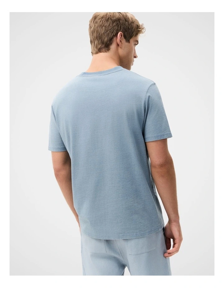 Arlie Indigo Dyed T Shirt image 2