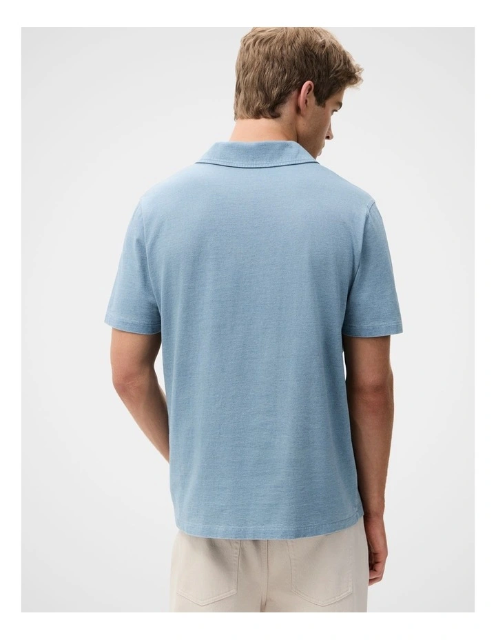 Arlie Indigo Dyed Polo image 2