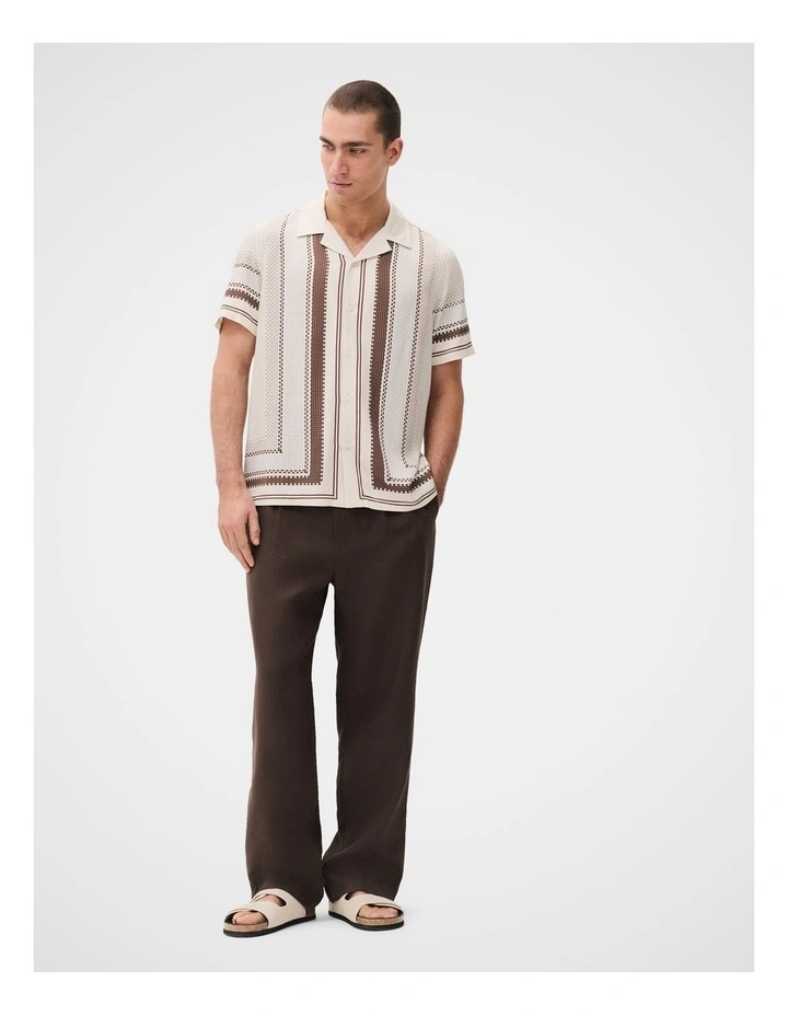 Barwon Border Print Regular Fit Shirt image 3