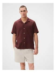 Burleigh Textured Button Thru