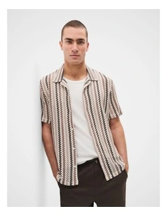 Coogee Crochet Regular Fit Shirt