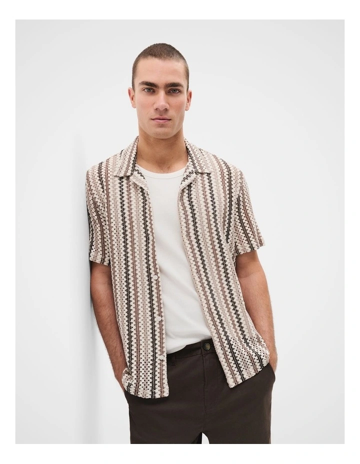 Coogee Crochet Regular Fit Shirt image 1