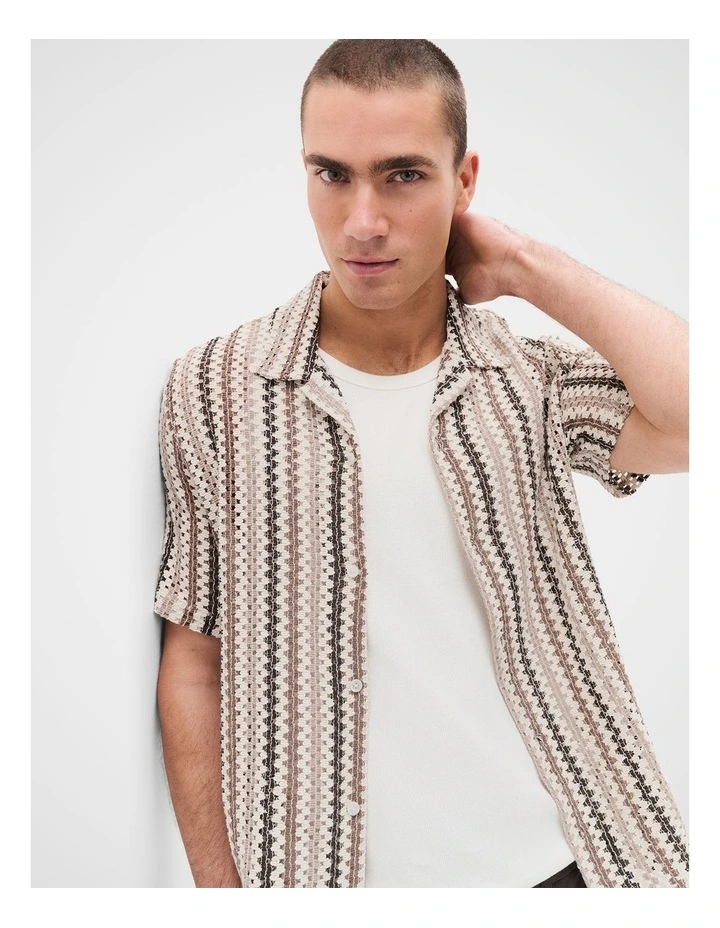 Coogee Crochet Regular Fit Shirt image 4
