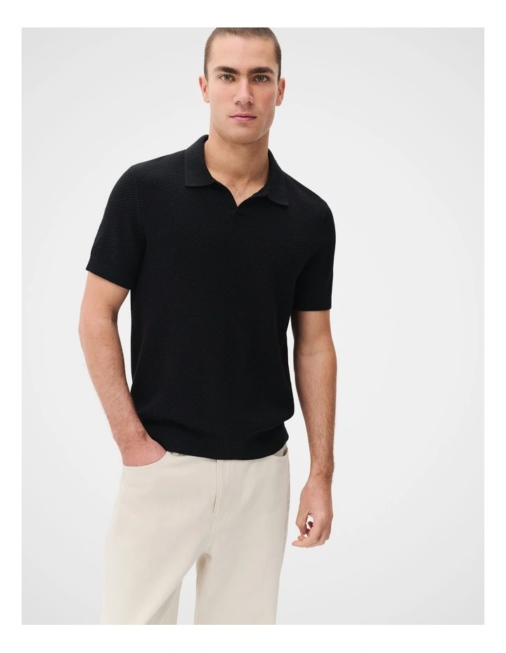 Fairhaven Diagonal Knit Polo image 1