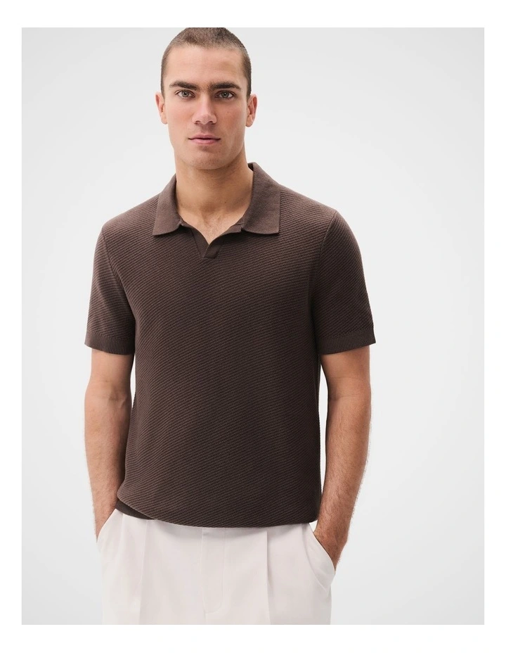 Fairhaven Diagonal Knit Polo image 1