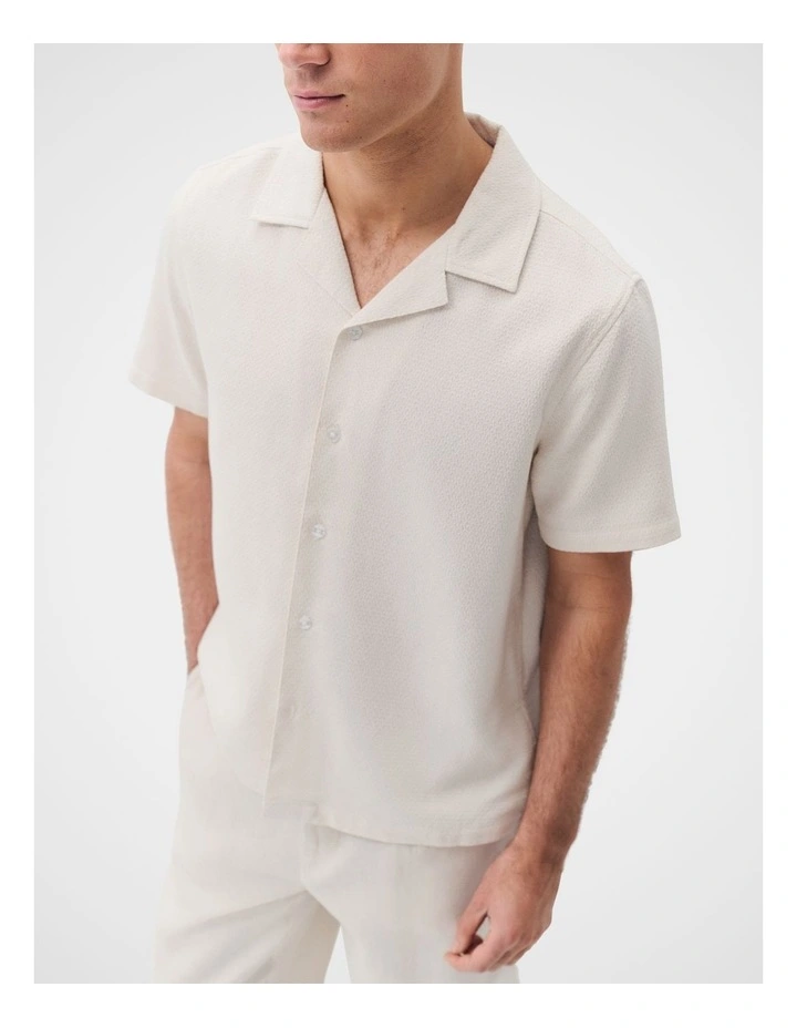 Hampton Textured Relaxed Fit Shirt image 4