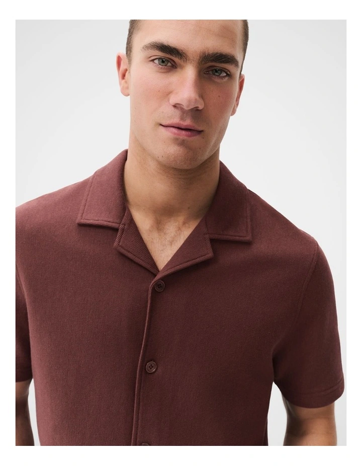 Hampton Textured Relaxed Fit Shirt image 4