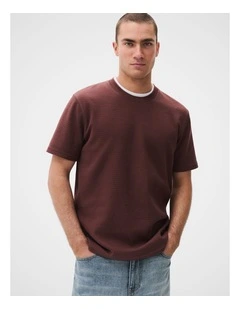Seaford Textured T Shirt