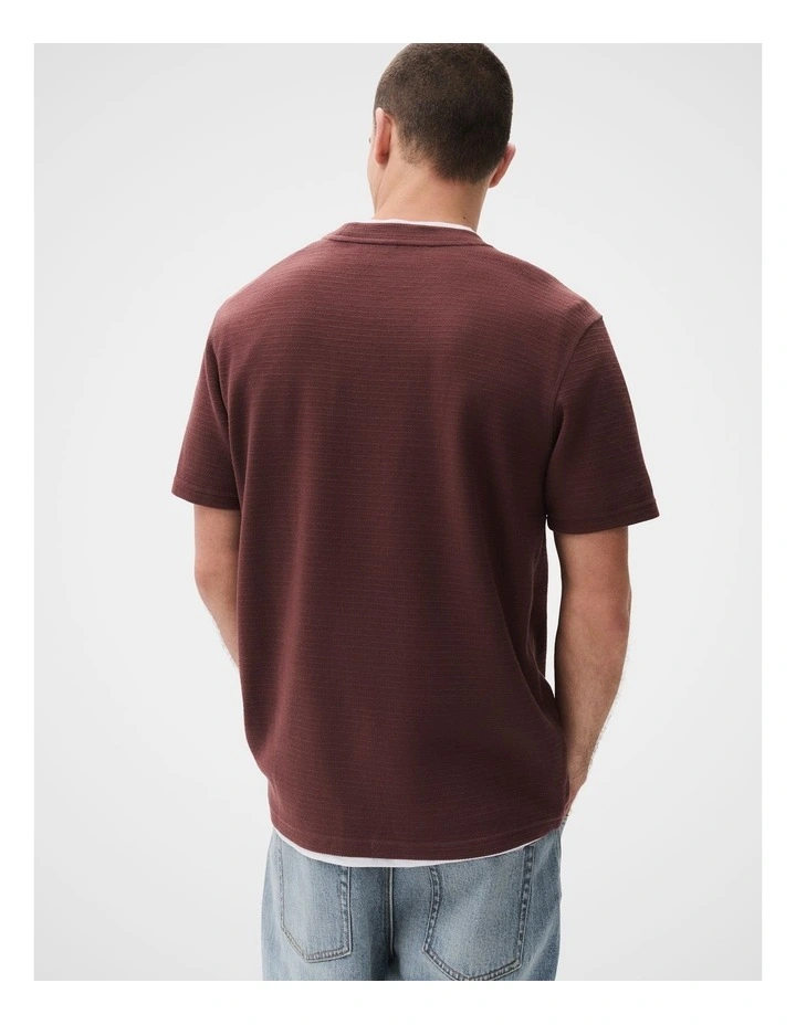 Seaford Textured T Shirt image 2