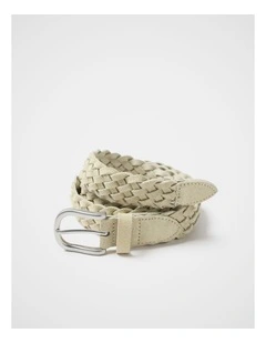 Hugo Woven Suede Belt