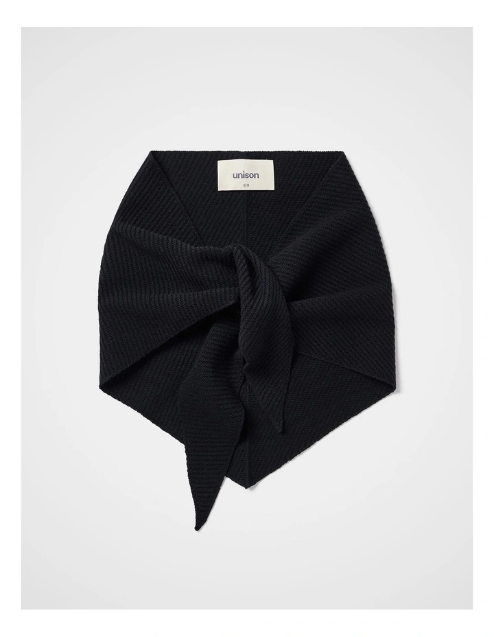 Textured Triangle Scarf image 1