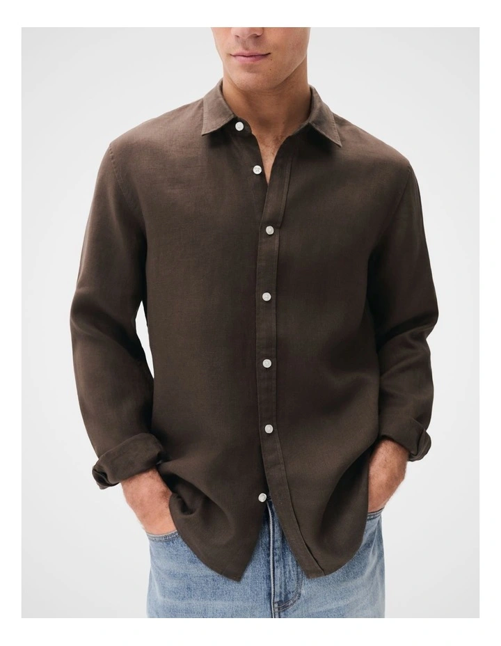 Linen Regular Fit Shirt image 4