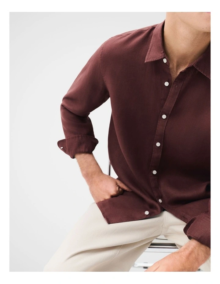 Linen Regular Fit Shirt image 4