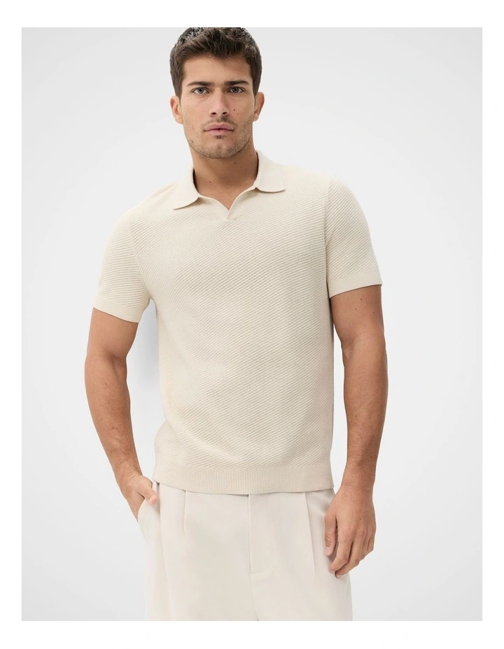 Fairhaven Diagonal Knit Polo image 1