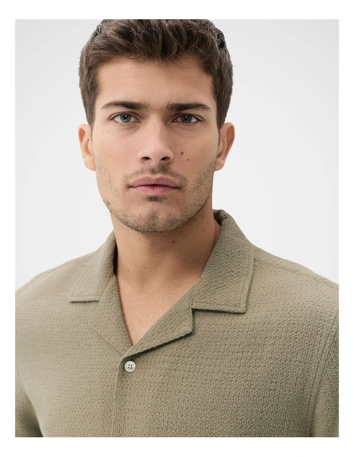 Hampton Textured Relaxed Fit Shirt image 4
