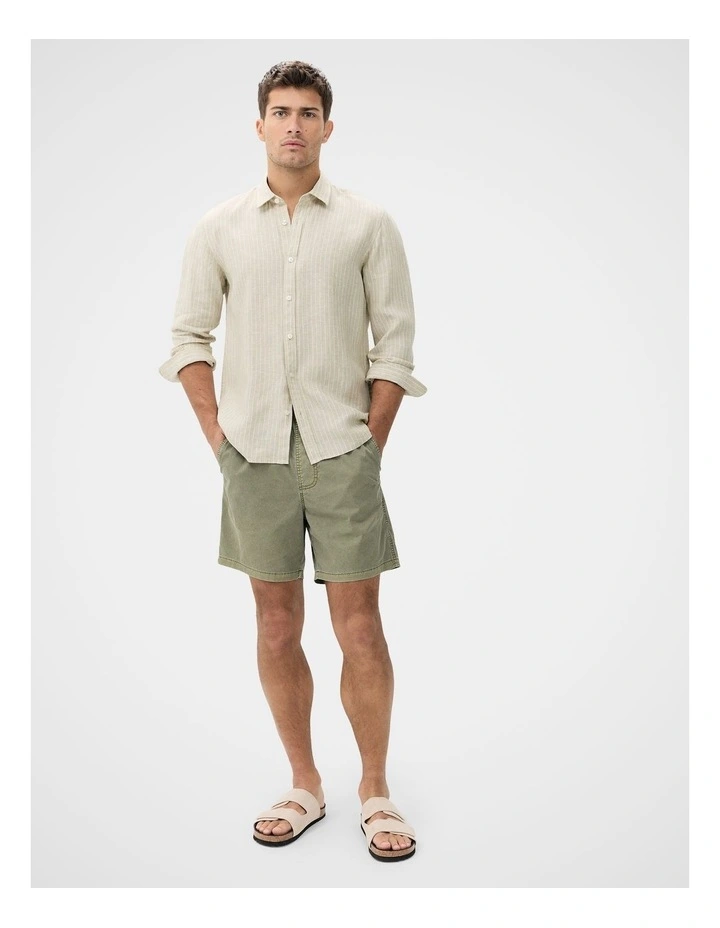 Linen Regular Fit Shirt image 3