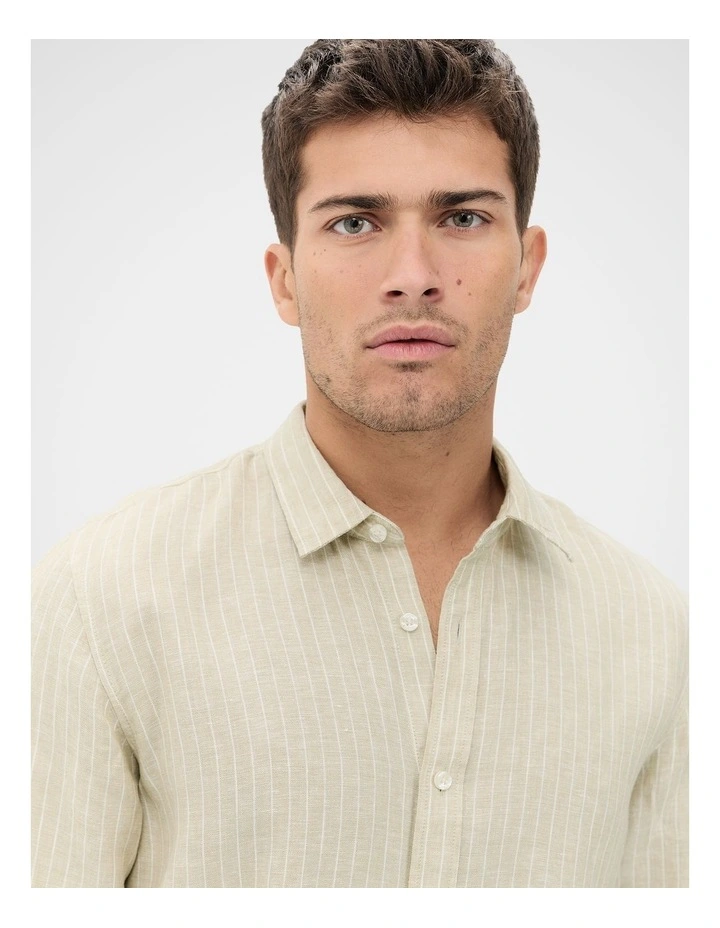 Linen Regular Fit Shirt image 4