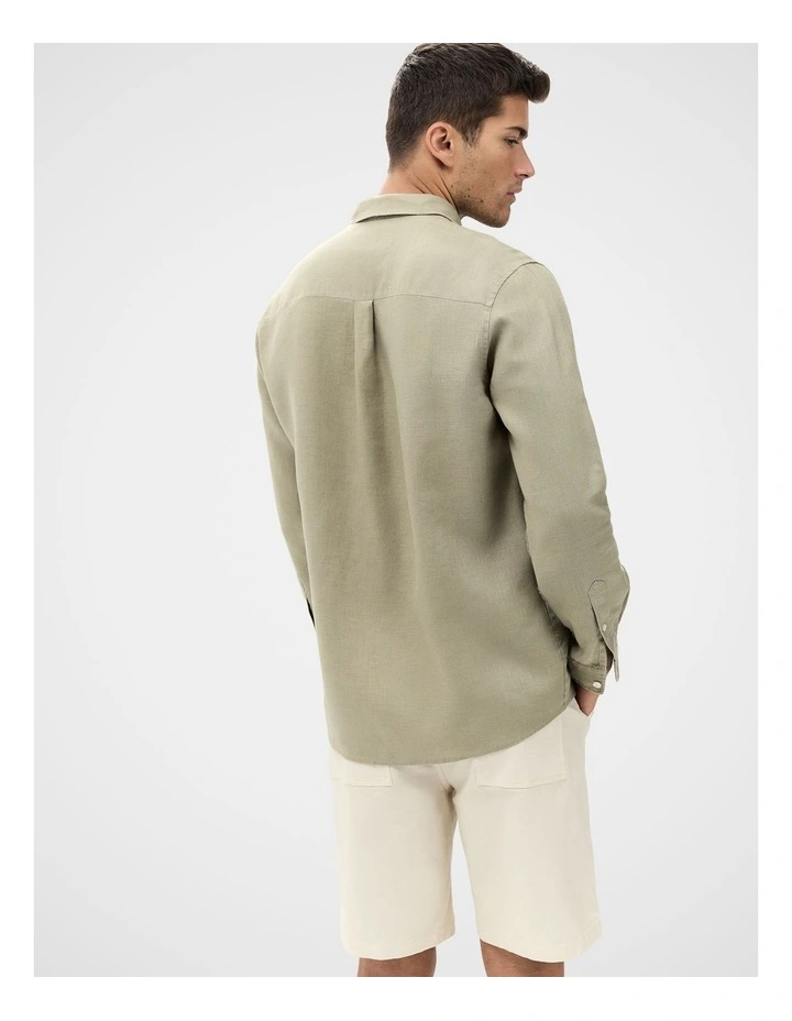 Linen Regular Fit Shirt image 2
