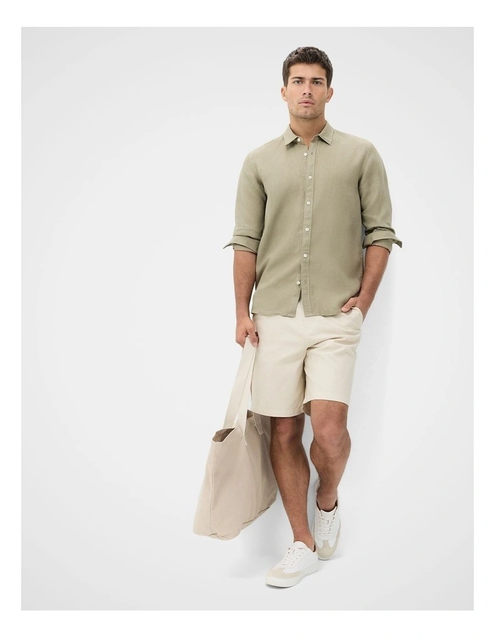 Linen Regular Fit Shirt image 3