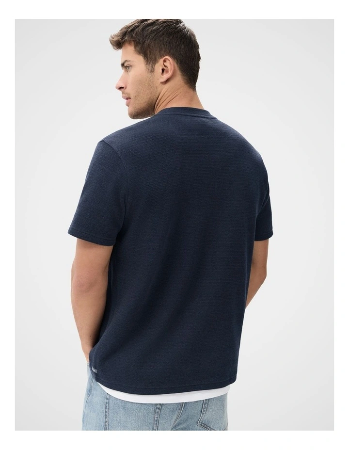 Seaford Textured T Shirt image 2