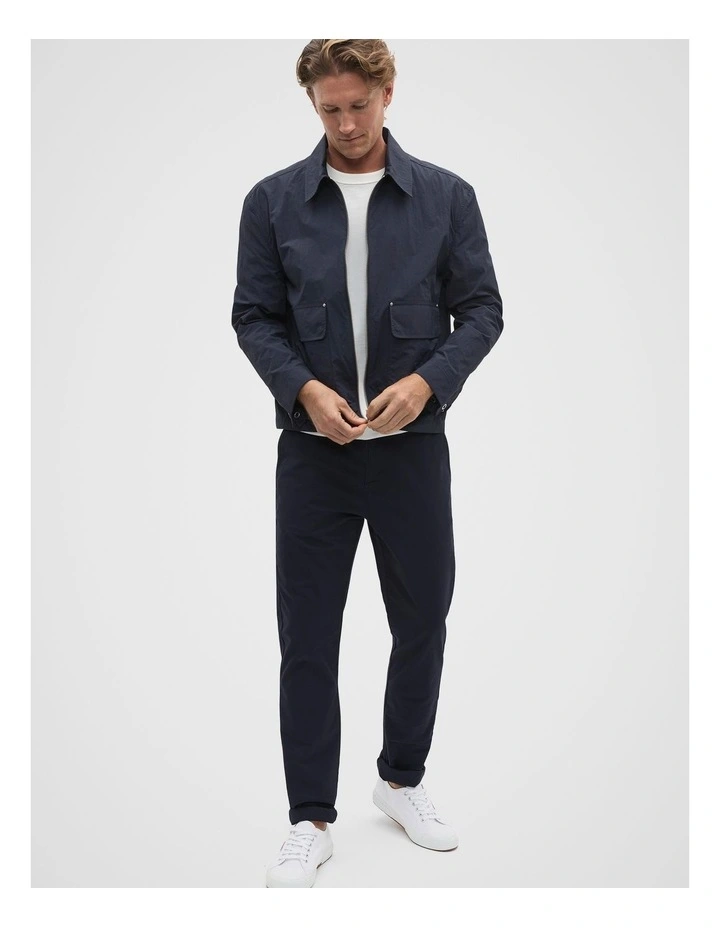 Harrington Jacket in Midnight Blue image 3