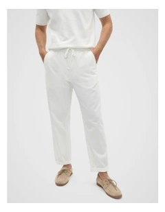 Comfort Trouser in Vintage White