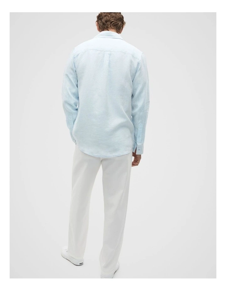Linen Everyday Shirt in Skyway image 2