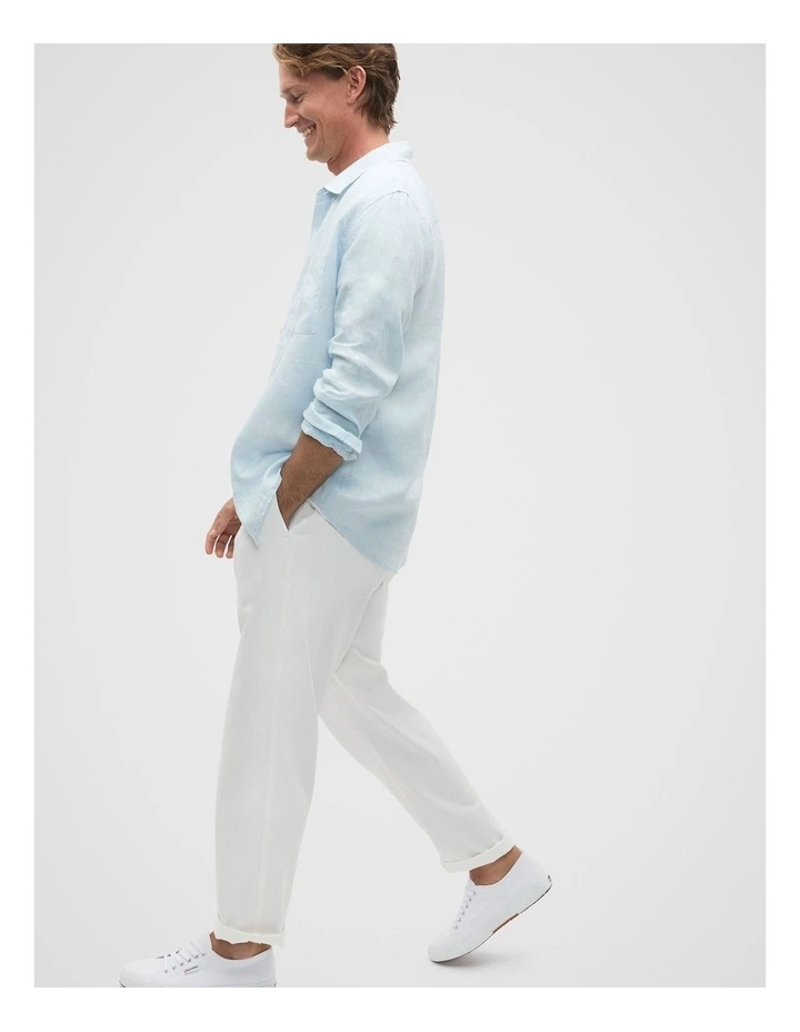 Linen Everyday Shirt in Skyway image 3