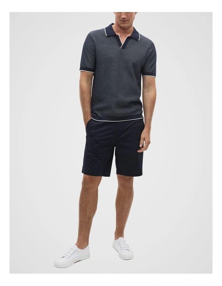 Heritage Chino Short in Midnight Blue image 3