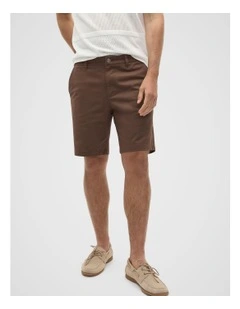 Heritage Chino Short in Cocoa