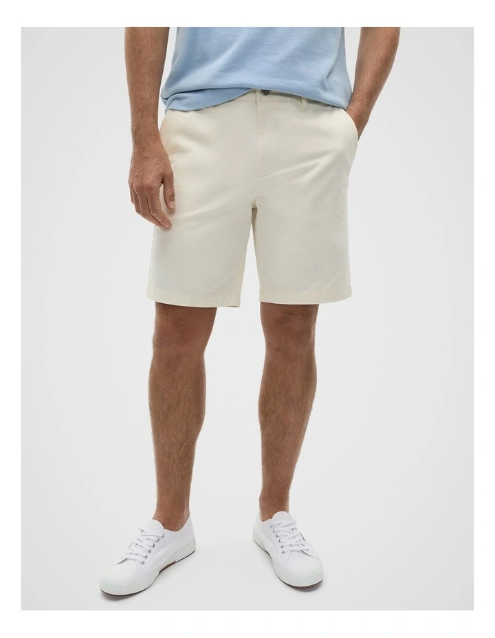 Heritage Chino Short in Coconut Cream image 1