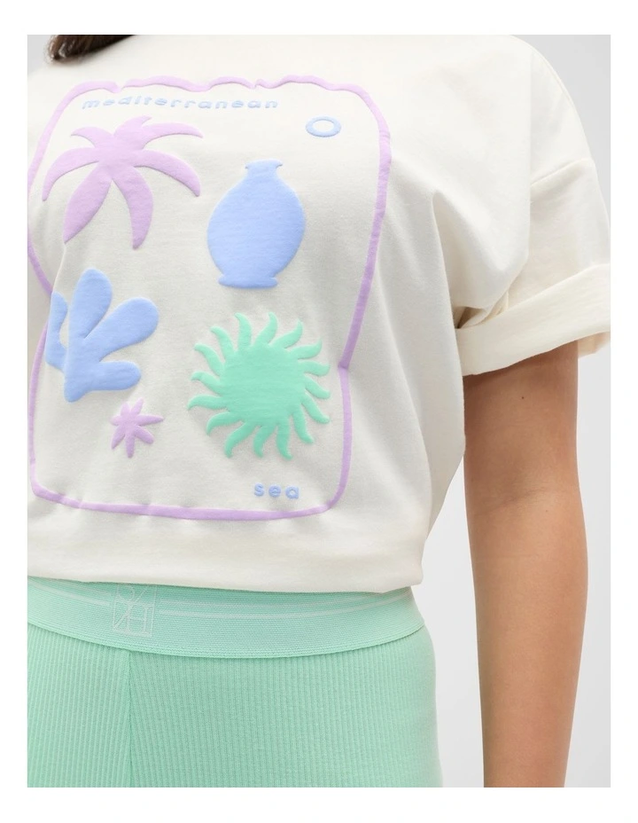 Palm Tee in Canvas image 4