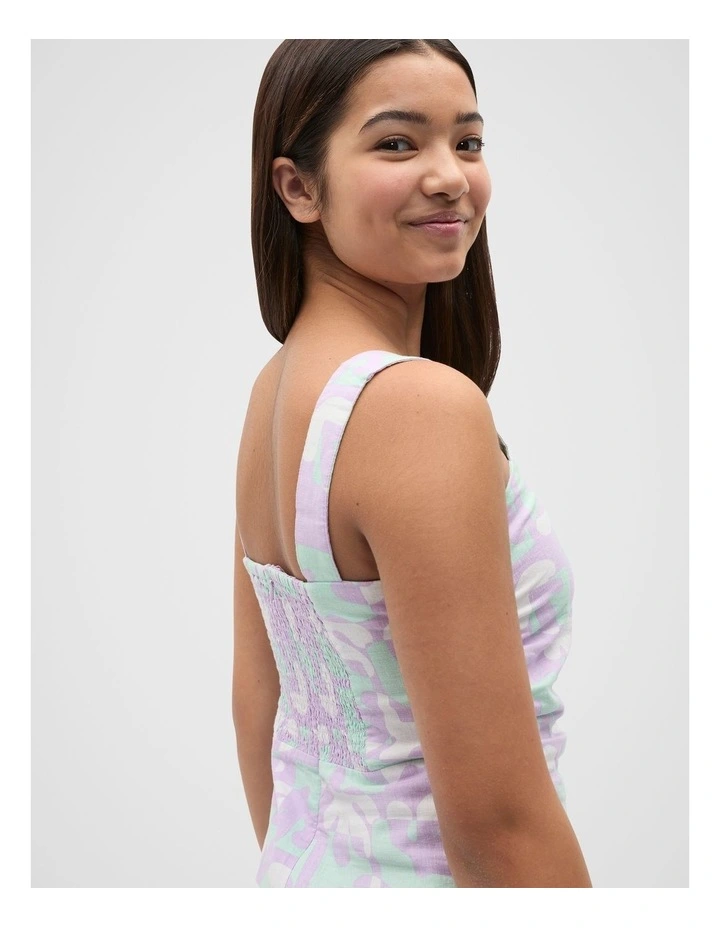 Palm Dress in Pink image 4