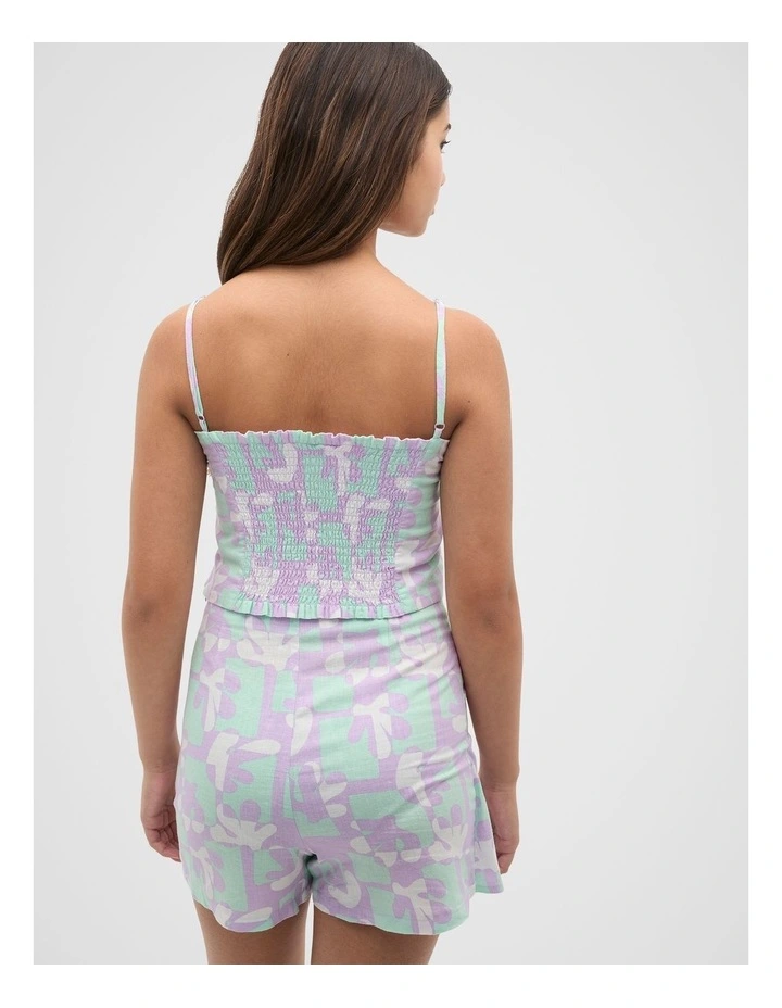 Palm Cami in Orchid Bloom image 2