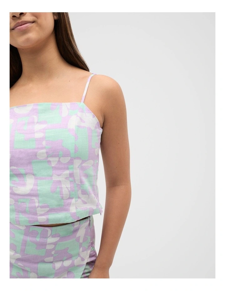 Palm Cami in Orchid Bloom image 4
