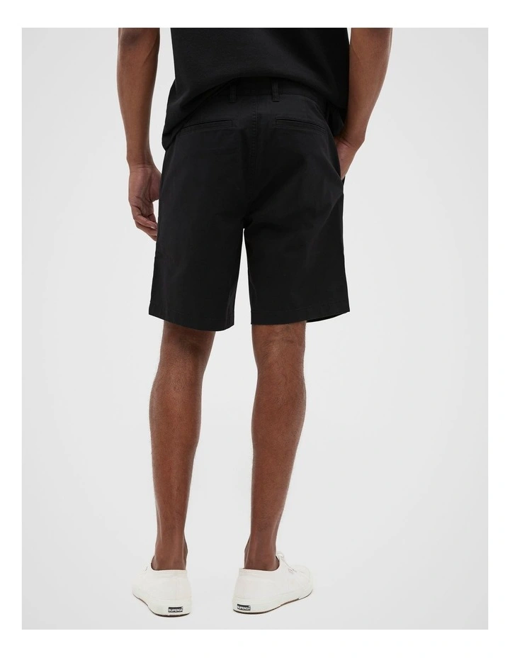 Heritage Chino Short in True Black image 2