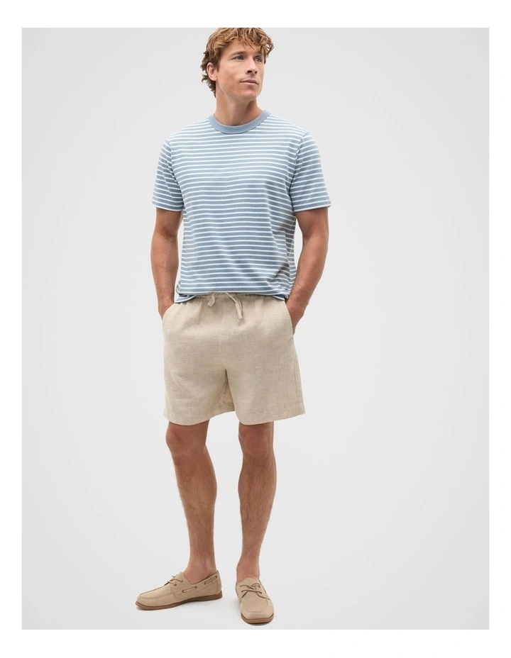 Crew Stripe Tee in Sailor image 3