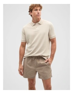 Boucle Polo in Almond