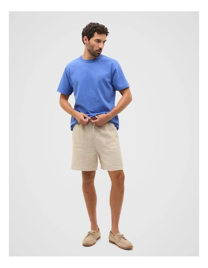 Crew Tee in Cobalt Blue image 4