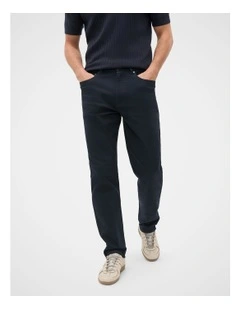 Relaxed Fit Five Pocket Pant in Midnight Blue