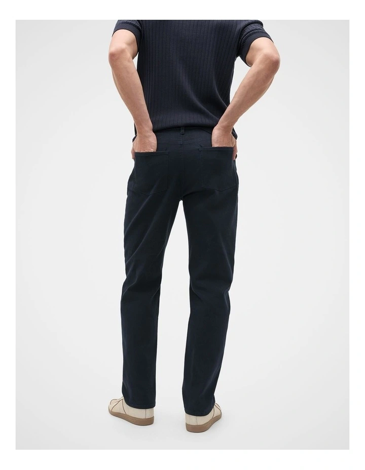 Relaxed Fit Five Pocket Pant in Midnight Blue image 2