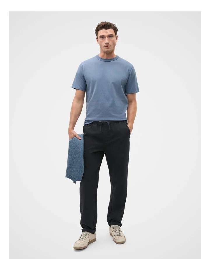 Crew Tee in Blue image 3