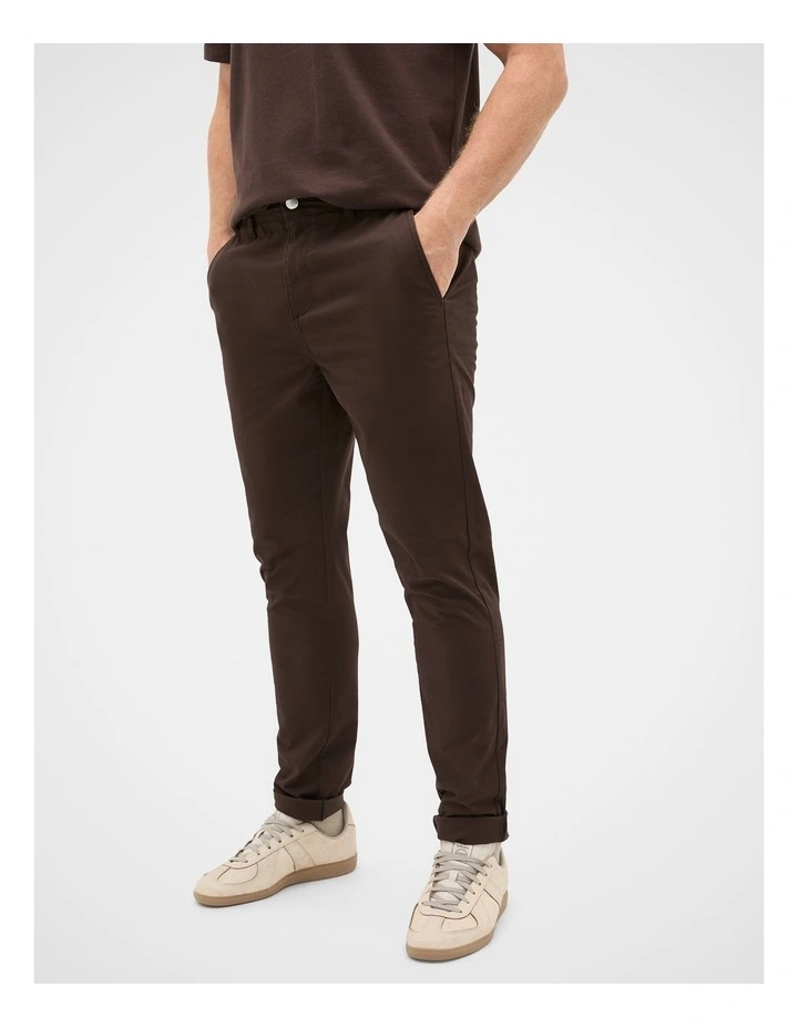 Heritage Chino Pant in Brown image 1