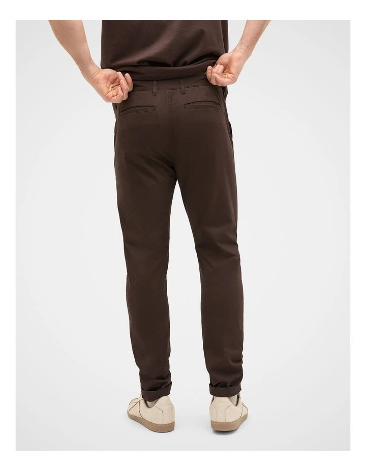 Heritage Chino Pant in Brown image 2