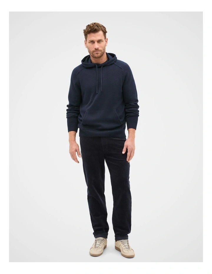 5 Pocket Cord Pants in Blue image 4