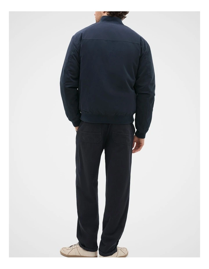 Bomber Jacket in Midnight Blue image 4